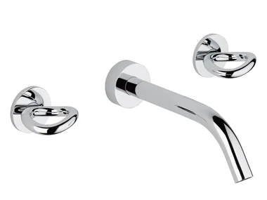 COLLECTION O - Wall mounted basin mixer _ THG Paris